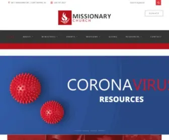 Mcusa.org(The Missionary Church) Screenshot