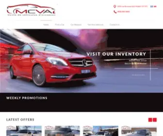 Mcva.ca(Mcva auto canada) Screenshot