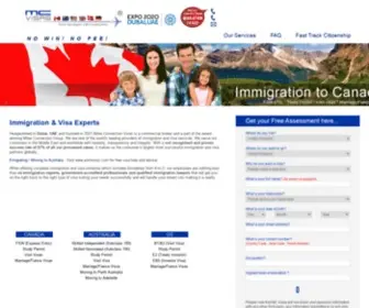 Mcvisas.com(Imiigration and Visa services for people Moving to Australia) Screenshot