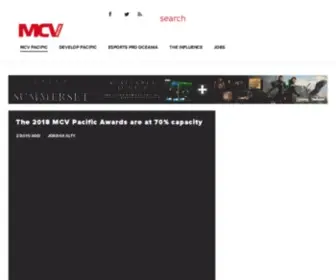 MCvpacific.com(News, interviews and analysis from the Asia Pacific games industry) Screenshot