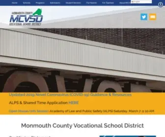 MCVSD.org(Monmouth County Vocational School District) Screenshot