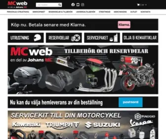 Mcweb.se(Din MC) Screenshot