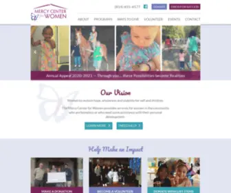 Mcwerie.org(The Mercy Center for Women) Screenshot