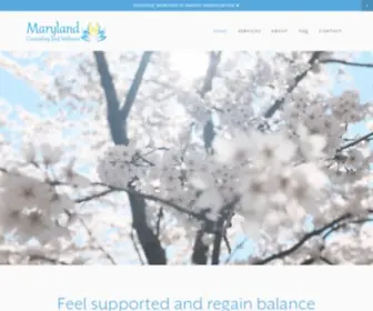 MCWtherapy.com(Maryland Counseling & Wellness) Screenshot