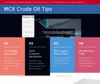 MCXcrudeoiltips.com(Free Mcx Crude Oil Tips & Strategies) Screenshot