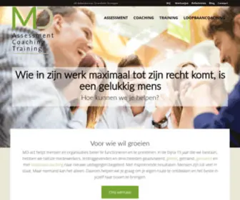 MD-ACT.nl(Assessment Coaching Training) Screenshot