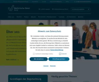 MD-Bund.de(Medizinischer Dienst Bund) Screenshot