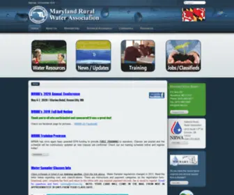 MD-Rwa.org(Maryland Rural Water Association) Screenshot