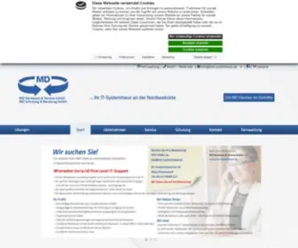 MD-SYstemhaus.de(MD Hardware & Service GmbH) Screenshot