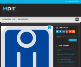 MD-T.org(MD-T Design And Software Site) Screenshot