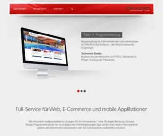 MD-V.com(Wir entwickeln maßgeschneiderte Lösungen für ihr Unternehmen) Screenshot