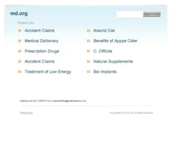 MD.org(MD) Screenshot