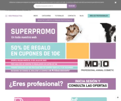 MD10.es(Tienda de Productos Para Mascotas) Screenshot