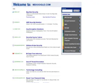 MD5OOgle.com(MD5OOgle) Screenshot