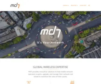 MD7.com(Unlimited Possibilities in a World Connected) Screenshot