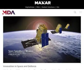 Mdacorporation.com(Canada’s space company) Screenshot