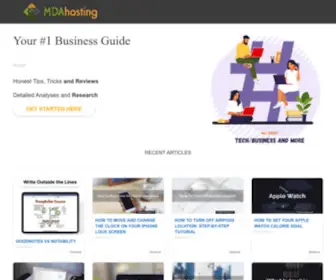 Mdahosting.com(Best Web Hosting Reviews) Screenshot