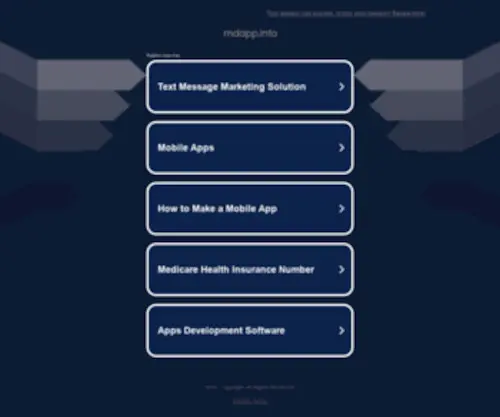 Mdapp.info(Mdapp info) Screenshot