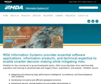 Mdaus.com(MDA Information Systems) Screenshot