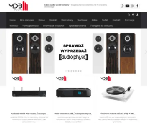 Mdbaudio.pl(MDBaudio salon Hi) Screenshot