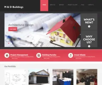 Mdbuilders.ca(Residential & Commercial Contracting Company) Screenshot