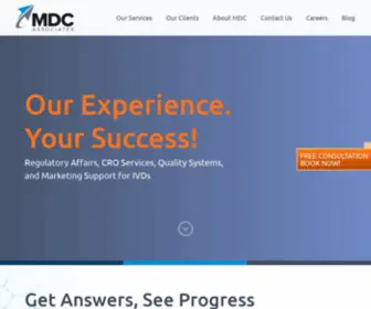 Mdcassoc.com(MDC Associates) Screenshot