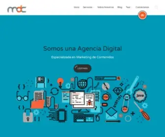 MDC.hn(Agencia de Marketing Digital) Screenshot