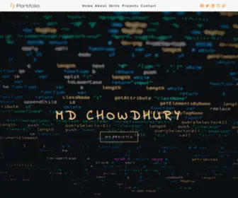 MDchowdhury.com(Md Chowdhury) Screenshot