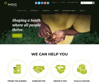 Mdcinc.org(Advancing Equity) Screenshot