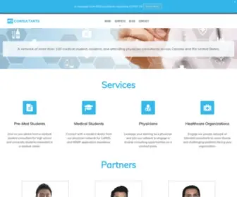 Mdconsultants.ca(MDconsultants l Medical Consulting Services) Screenshot