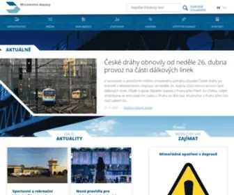 MDCR.cz(Ministerstvo dopravy ÄR) Screenshot