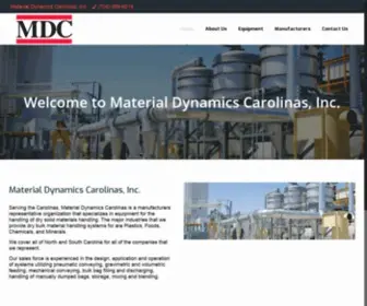 MDcreps.com(Material Dynamics Carolinas Inc) Screenshot