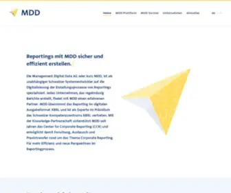 MDD.ch(MDD) Screenshot