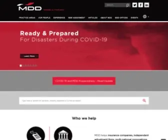 MDD.com(MDD Forensic Accountants) Screenshot