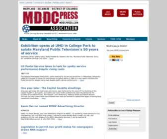 MDDCpress.com(MDDC Press Association) Screenshot