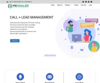 Mddialer.com Screenshot