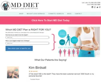 Mddietclinic.com(Medical Diet) Screenshot