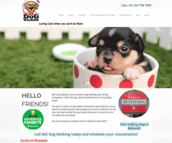 Mddogwalking.com(Dog Walking) Screenshot