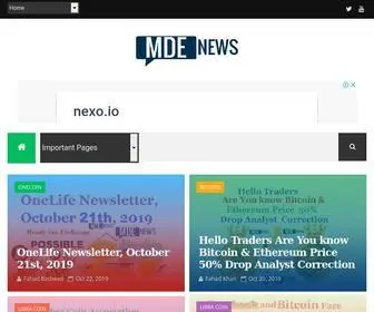 Mdenews.online(Domain Details Page) Screenshot