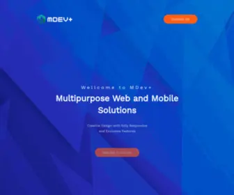 MdevPlus.com(Web and Mobile Solutions) Screenshot