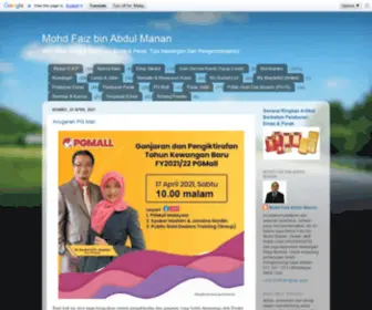 Mdfaiez84.com(Mohd Faiz bin Abdul Manan) Screenshot