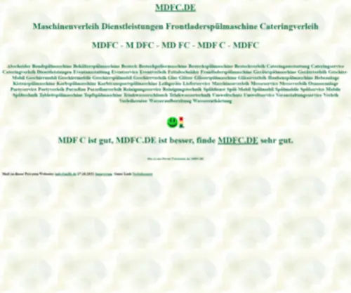 MDFC.de(Spülmobil) Screenshot