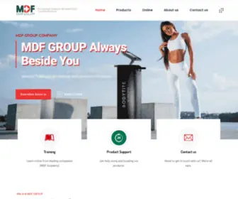 MDFgroup.com(MDF Group Company) Screenshot