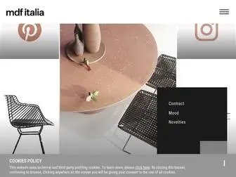 Mdfitalia.com(MDF Italia furniture) Screenshot