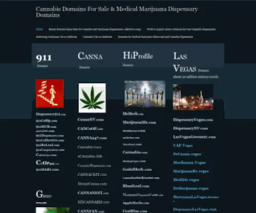 Mdformedicalmarijuana.com(Cannabis Domains For Sale & Medical Marijuana Dispensary Domains) Screenshot