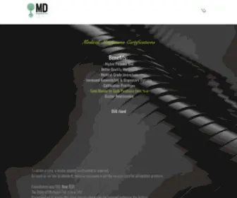 Mdgeneration.com(Rapid Medical Marijuana Card) Screenshot