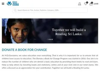 Mdgunasenafoundation.com(Together We will Build a Reading Sri Lanka) Screenshot