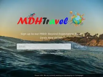 MDHtravel.com(MDHTravel) Screenshot