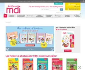 Mdi-Editions.com(Editions MDI) Screenshot