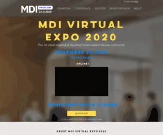 Mdi-Expo.co.il(MDI Expo 2020) Screenshot